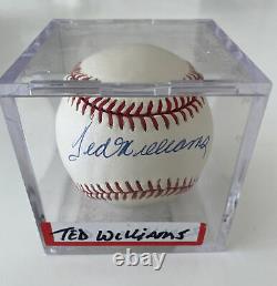 Ted Williams Signed Official Major League Baseball Autographed Ball ACE Vintage
