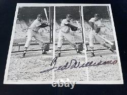 Ted Williams Signed Photo JSA LOA Boston Red Sox Swing Type 1 Maybe