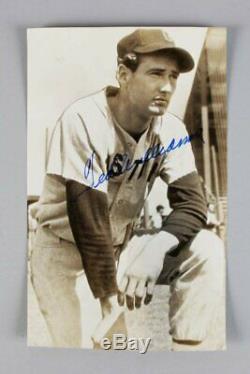 Ted Williams Signed Photo Red Sox COA JSA