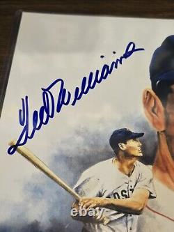 Ted Williams Signed Photo With COA