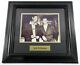Ted Williams Signed Photo With Mantle Matted Framed Green Diamond Auto Df026012