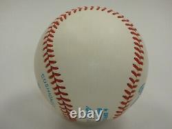 Ted Williams Signed Rawlings Al Baseball Beckett Bas Certified Autograph #a65879