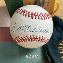 + Ted Williams Single Signed Auto Autograph Upper Deck UDA Baseball Rare Clean