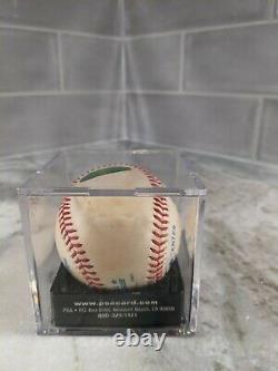 Ted Williams Single Signed Baseball Autographed AUTO PSA 7.5 Sealed Cube 7/8