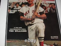 Ted Williams Sports Illustrated Cover Autographed Upper Deck COA