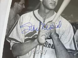 Ted Williams & Stan Musial Dual-signed All Star Autographed 8x10 Photo PSA LOA
