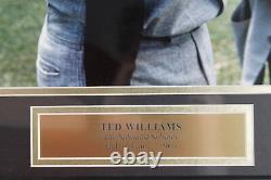 Ted Williams The Splendid Splinter 22x26 PSA Certified Autographed Photograph