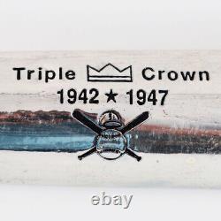 Ted Williams Triple Crown Silver Baseball Bat Red Sox