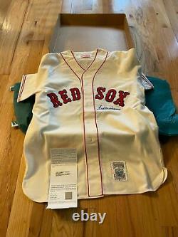 Ted Williams UDA Upper Deck Signed Autograph Boston Red Sox Jersey RARE WithBOX