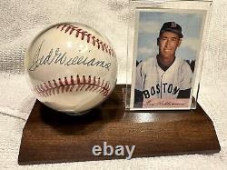 Ted Williams Unbelievable Condition Autographed Baseball. Rawlings Official Mint