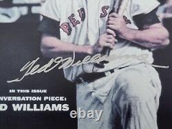Ted Williams Upper Deck Authenticated Autographed Sports Illustrated Cover! 1