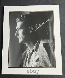 Ted Williams Vintage Autographed Photo in Street Clothes COA