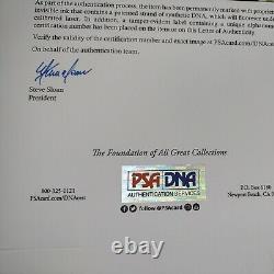 Ted Williams Washington Senators Autographed 8X10 Photo PSA DNA Authenticated