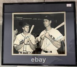 Ted Williams and Stan Musial 8x10 Signed Autograph Photo (Beckett Letter) (7)