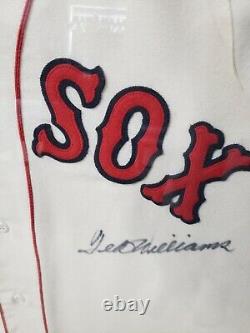 Ted Williams autographed jersey in mint condition and authenticity by Beckett