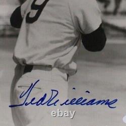 Ted Williams (d. 2002) Red Sox HOF Autographed 8x10 Signed Vintage Photo JSA