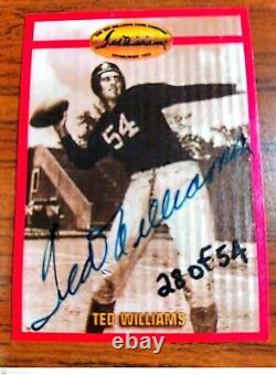 Ted Williams hand signed autograph 1994 Ted Williams Company card 28/54 Red Sox