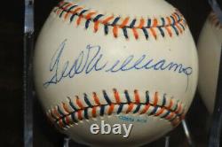 Ted Williams signed Autographed 1992 A. S. Baseball. Beautiful and Bold