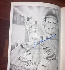 Ted Williams signed Boston Red Sox photo autographed Beckett Full Jsa Magazine 9