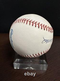 Ted Williams signed official AL baseball New York Yankees SGC Authentic