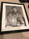 Ted Williams Signed Photo Framed Extremely Rare 625/1000