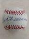 Ted Williams Autographed Baseball Psa Auth