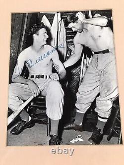 Ted williams autographed signed photo