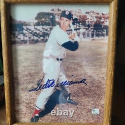 Ted williams signed autographed 8x10 photo authenticated