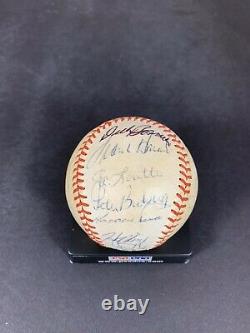 Texas Rangers 1972 Team Signed Baseball Nellie Fox, Ted Williams, 29 sigs, PSA