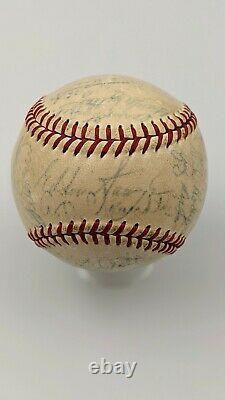 Ty Cobb Jackie Robinson Ted Williams 1951 All Star Game Signed Baseball 15 HoF