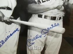 UDA Mickey Mantle/Ted Williams Dual Signed Photo #82/1000-Signatures are PERFECT