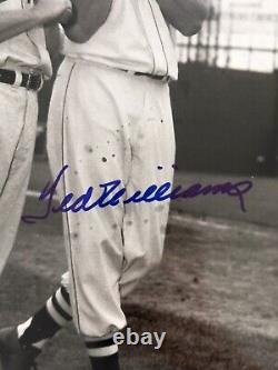 UDA Mickey Mantle & Ted Williams Signed 16X20 Photograph Fenway Upper Deck COA