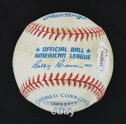 UDA Ted Williams Signed Autographed OAL Baseball JSA LOA #Y62031