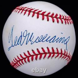 UDA Ted Williams Signed OAL Baseball UDA Hologram Only