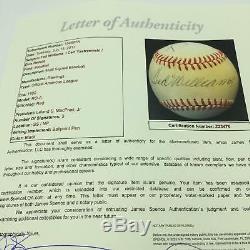 Vintage Ted Williams & Carl Yastrzemski Signed American League Baseball JSA COA