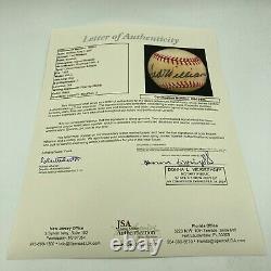 Vintage Ted Williams Signed American League Macphail Baseball With JSA COA