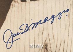WOW! Mickey Mantle Joe DiMaggio Ted Williams Signed 11x14 Photo PSA/DNA